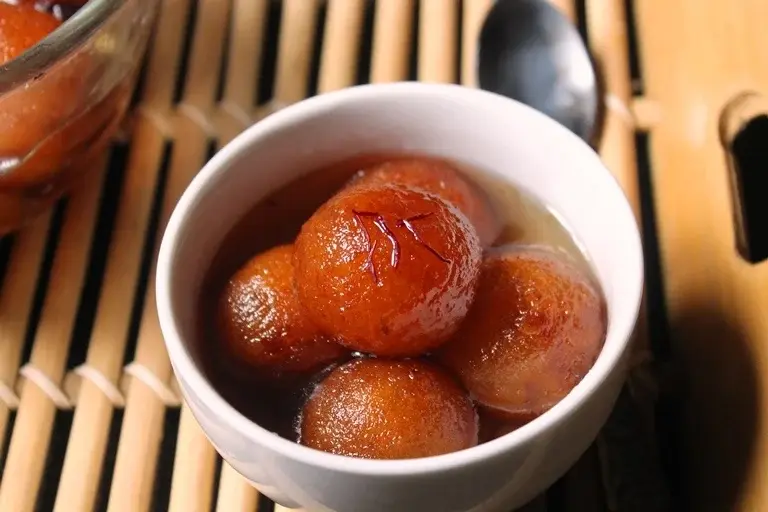 Delicious gulab jamun in Calgary, AB